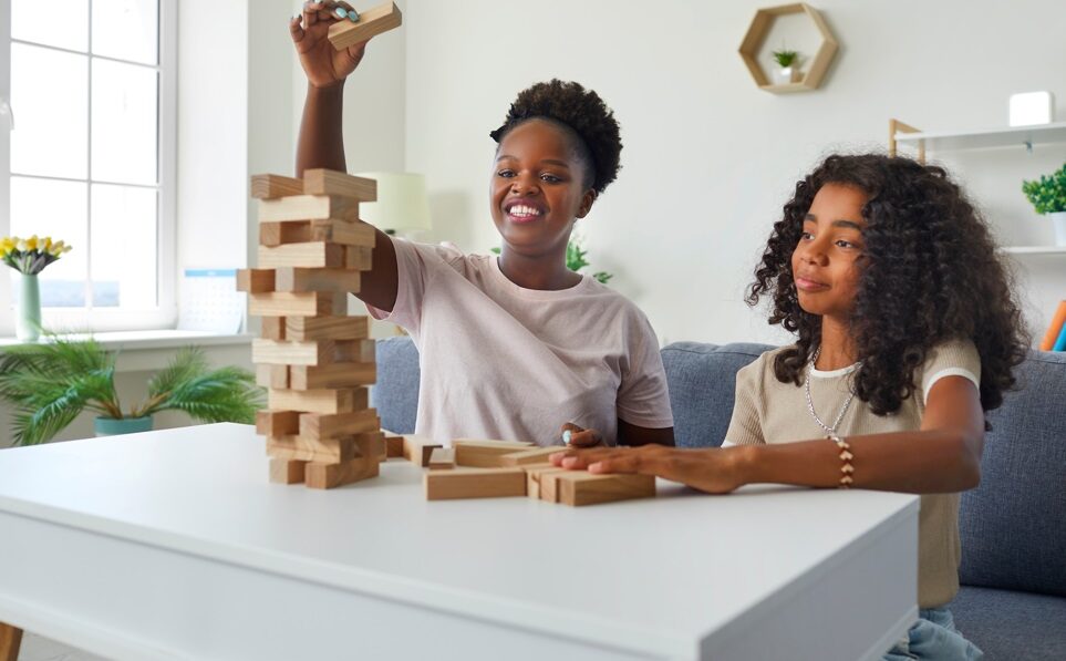 BAME-parent-and-child-Jenga