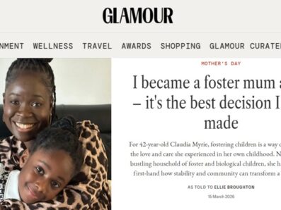 Foster parent Claudia